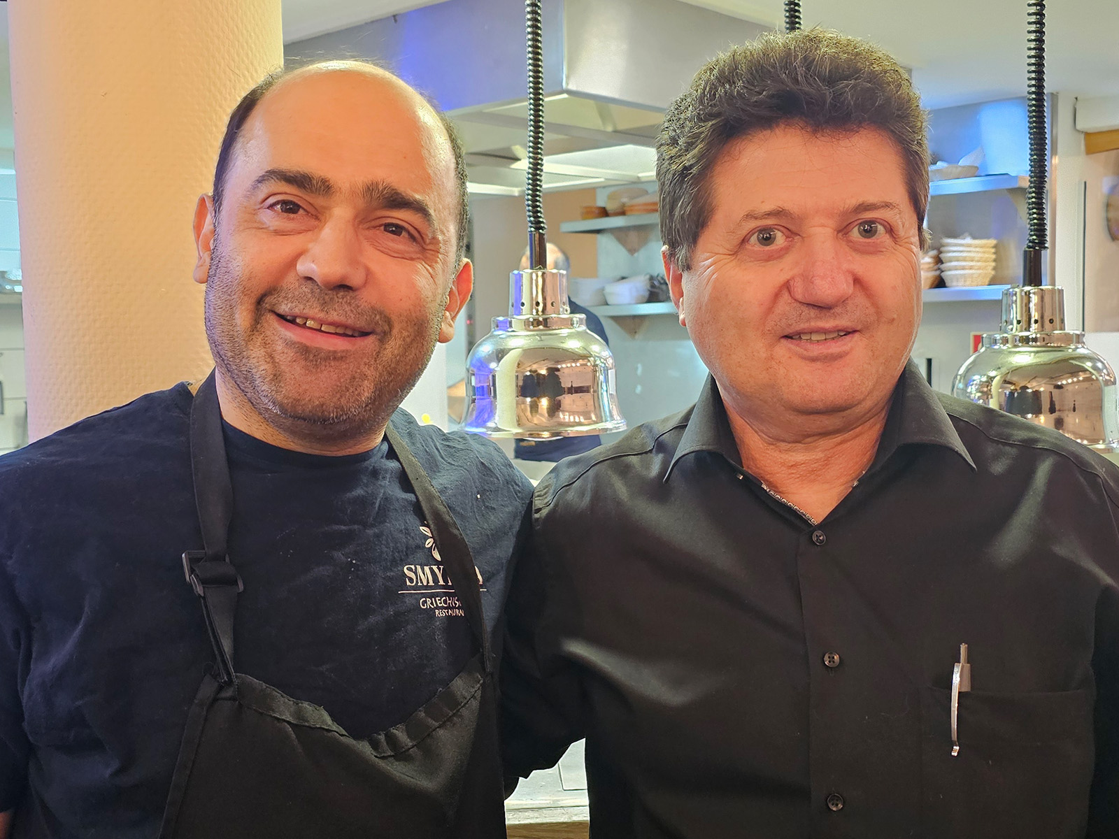 Herzliche Momente im Restaurant Smyrna